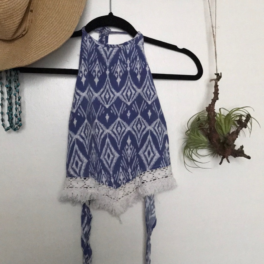 Open back crock top